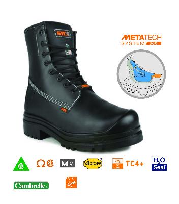 STC  METPRO 8" SAFETY WORK BOOT - INTERNAL METGUARD